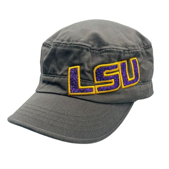 LSU Tigers Women's Party Girl Sparkle Cadet Top-Of-The-World TOW Hat Cap - Picture 1 of 4
